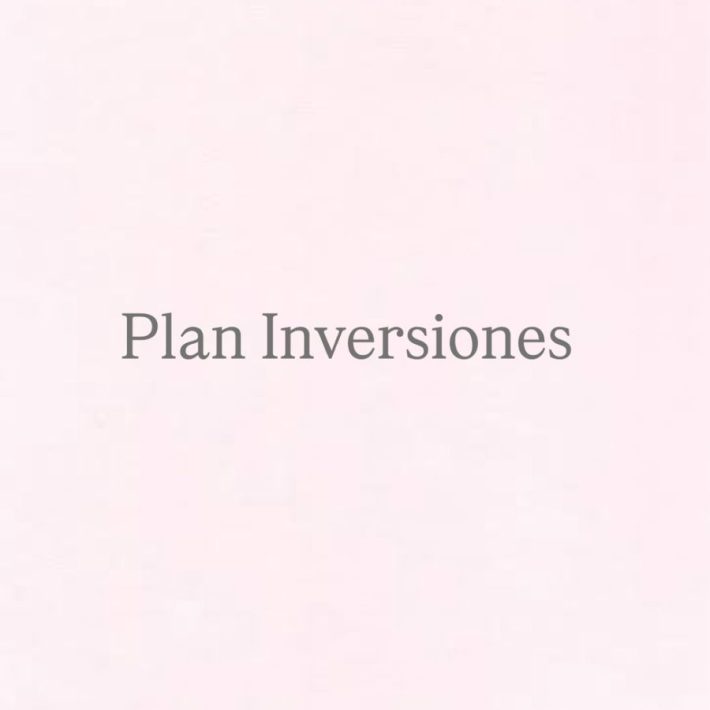 Plan inversiones educativo de 3 sesiones
